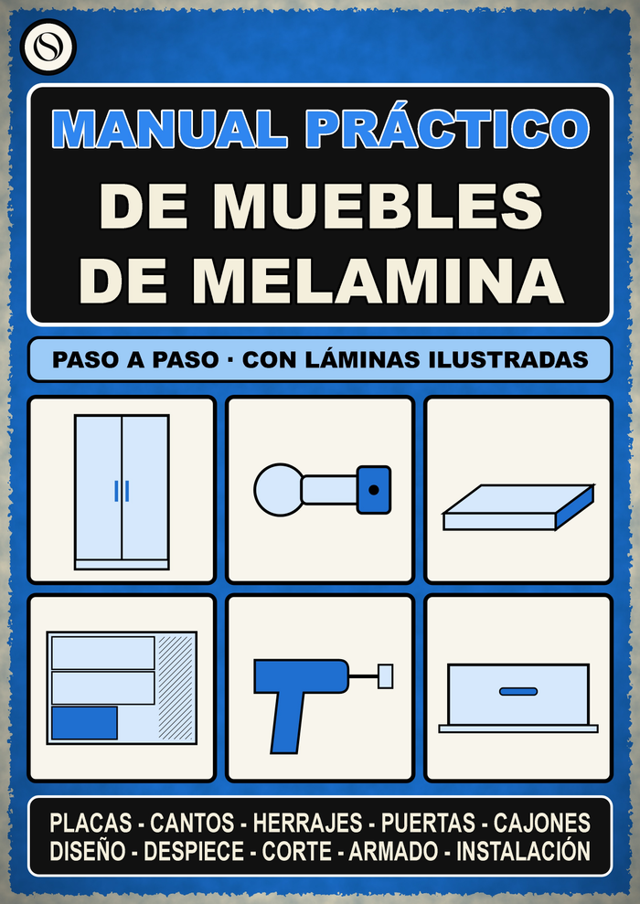 Manual Práctico de Muebles de Melamina + Cuaderno de Actividades
