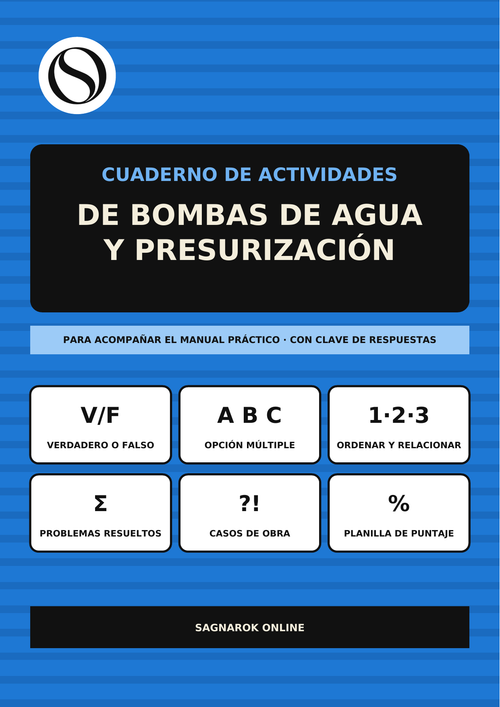 Manual Práctico de Bombas de Agua y Presurización + Cuaderno de Actividades