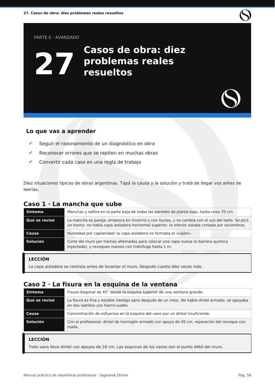 Manual Práctico de Albañilería Profesional + Cuaderno de Actividades