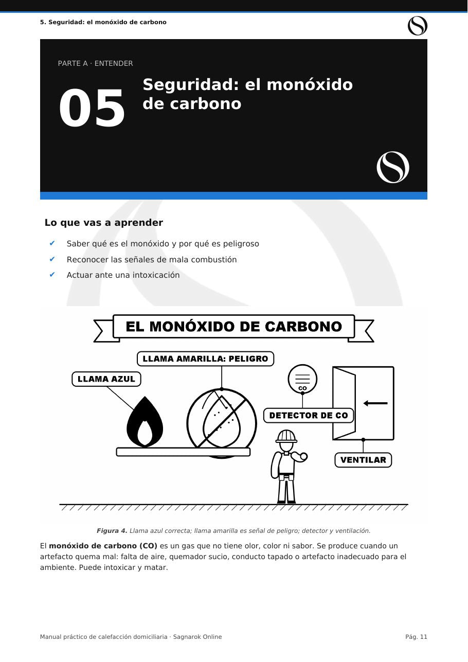 Manual Práctico de Calefacción Domiciliaria + Cuaderno de Actividades