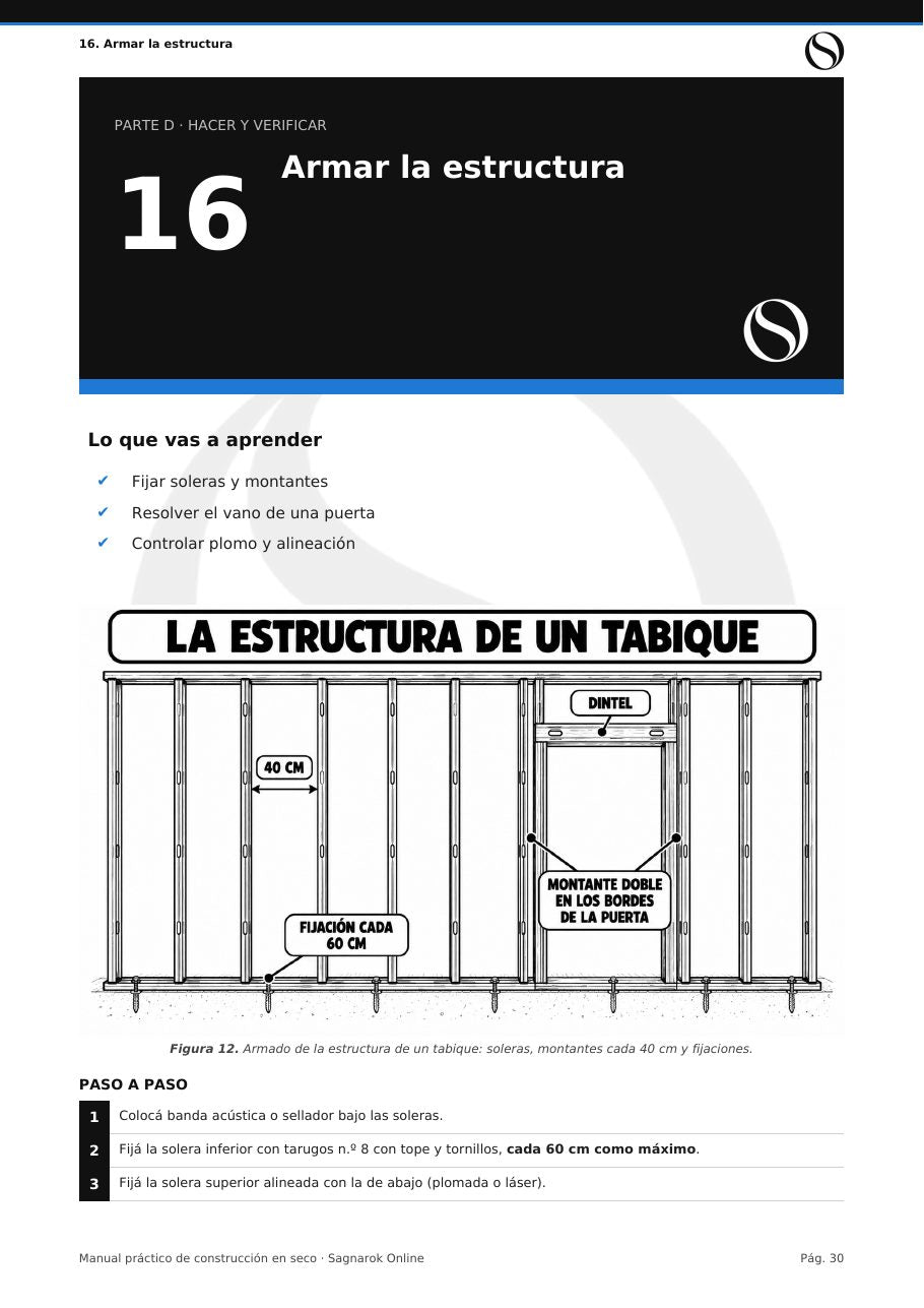 Manual Práctico de Construcción en Seco + Cuaderno de Actividades