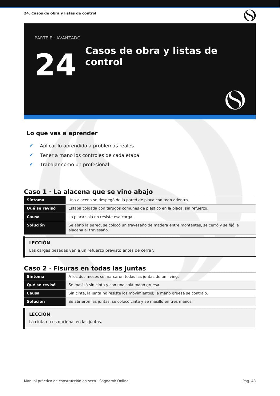 Manual Práctico de Construcción en Seco + Cuaderno de Actividades
